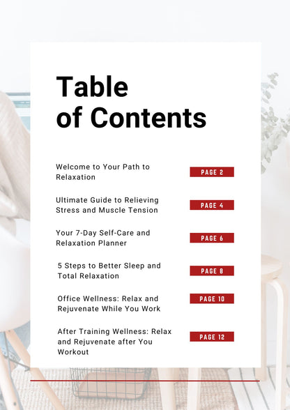 The Everyday Relief Guide: Stress Less, Sleep Better, Feel Stronger