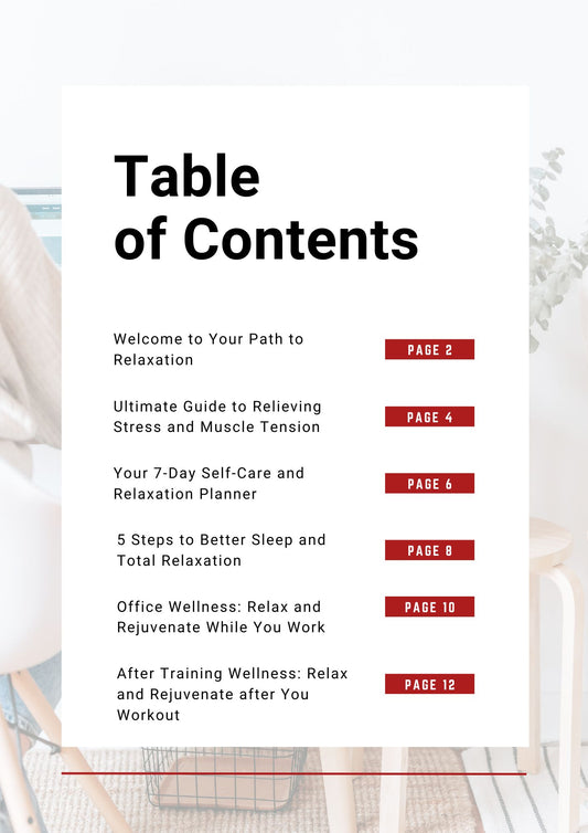 The Everyday Relief Guide: Stress Less, Sleep Better, Feel Stronger