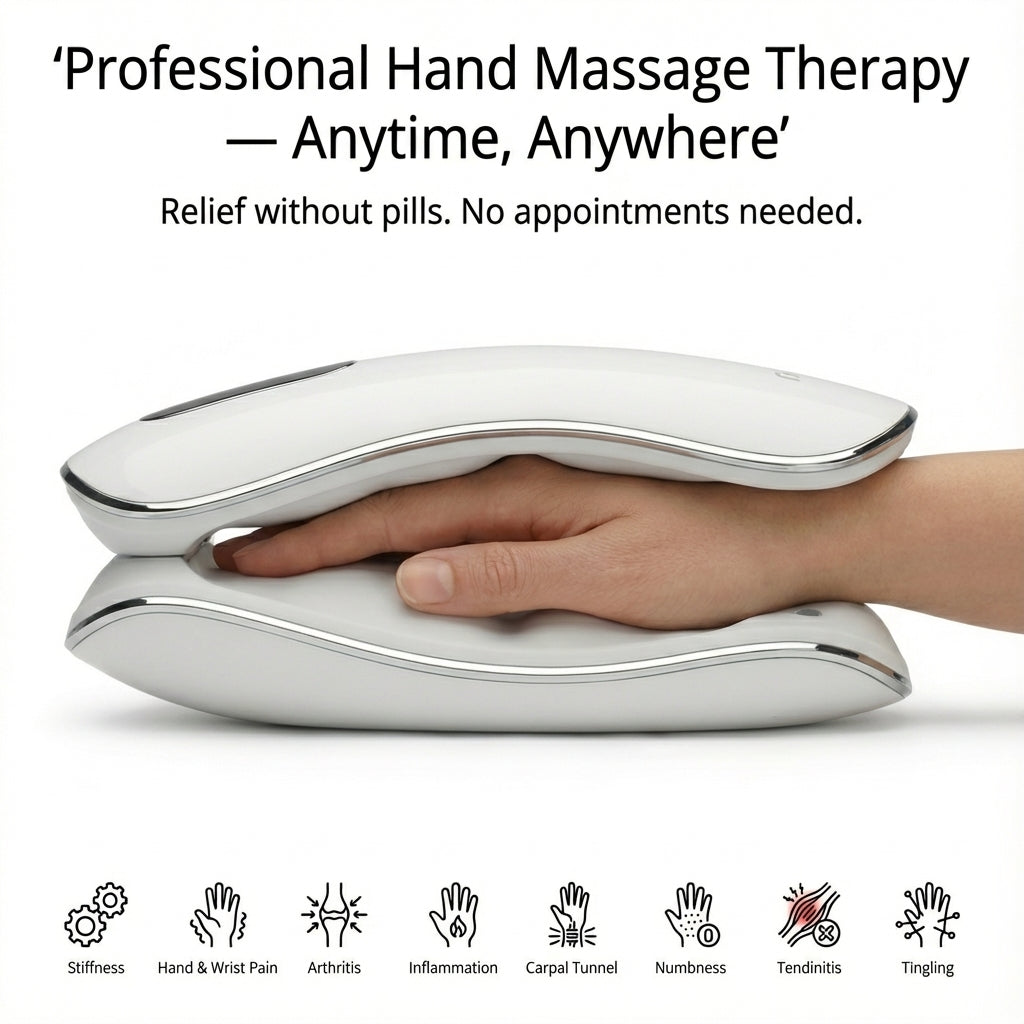 Orren™ 3-in-1 Heat & Compression Hand Massager