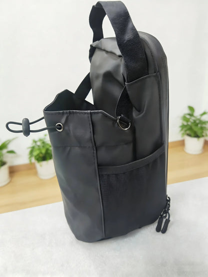 Magnetic Gym Bag Large Capacity Magnetic Carrier Bag With Phone Pocket Portable Gym Water Bottle Pouch Gym Accessories Organizer