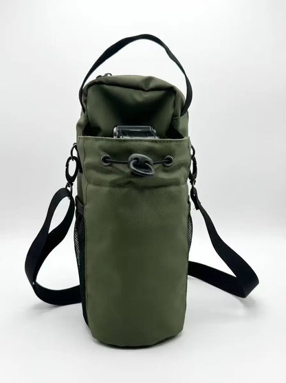 Magnetic Gym Bag Large Capacity Magnetic Carrier Bag With Phone Pocket Portable Gym Water Bottle Pouch Gym Accessories Organizer
