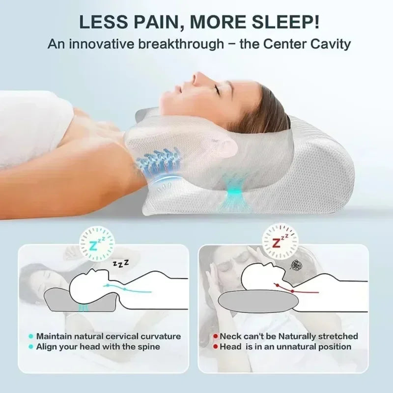 Premium Neck Relief Sleeping Pillow