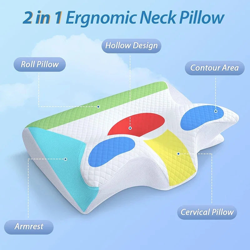 Premium Neck Relief Sleeping Pillow